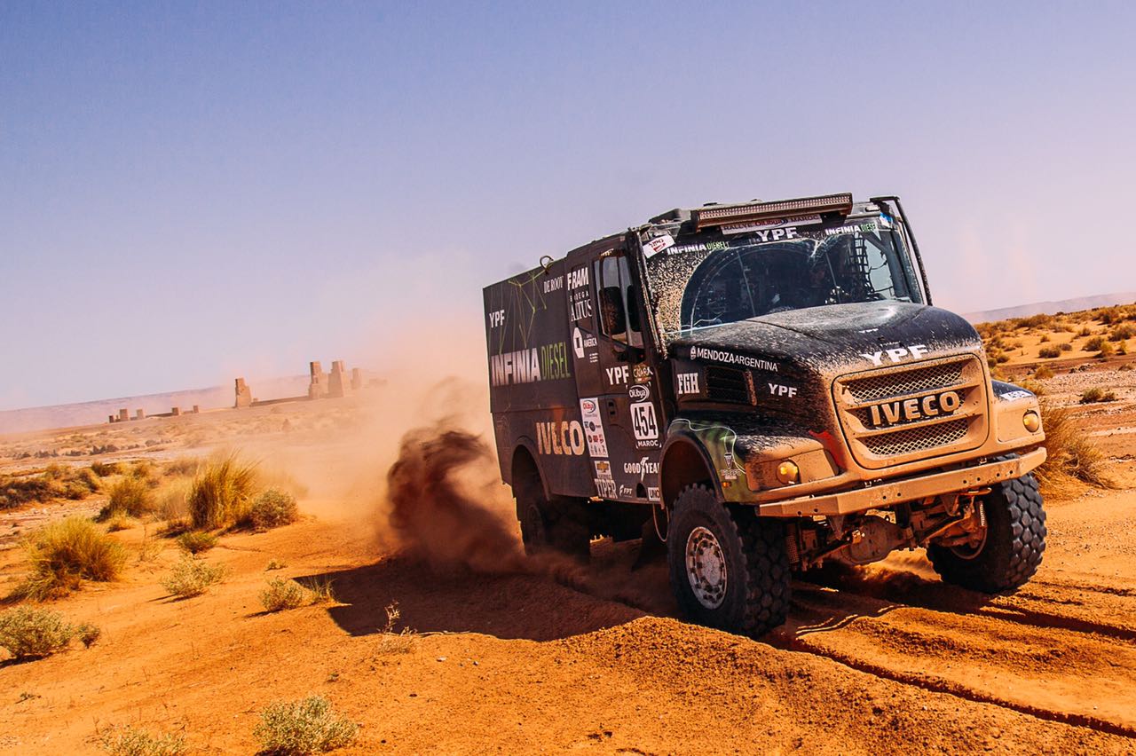 El Coyote Villagra vuelve a comandar el único camión argentino del Dakar 2018