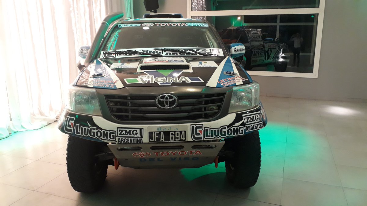Toyota Hilux de Roberto Naivirt para el Dakar 2018