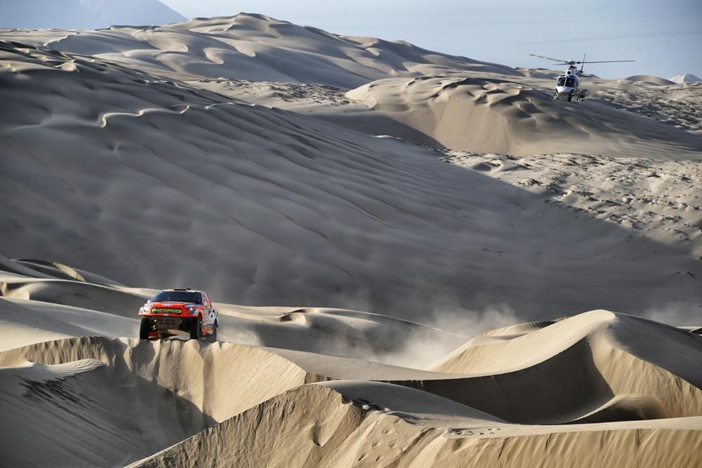 Las dunas serán parte fundamental de este Dakar 2019 en Perú. Foto © ASO.