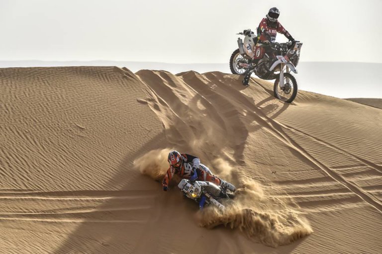 De Soultrait sigue liderando en Merzouga