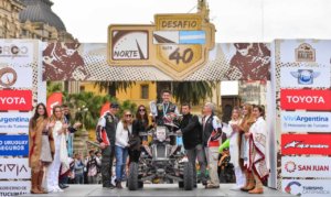 Jeremías González Ferioli se acostumbra a ganar en el Desafío Ruta 40 Norte