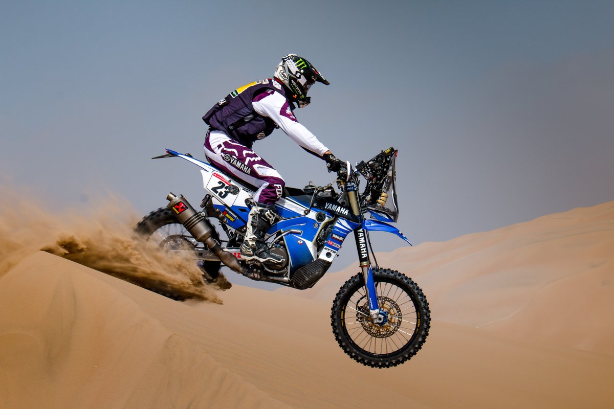 Adrien Van Beveren se queda con la segunda etapa en Marruecos Foto: Prensa Yamaha