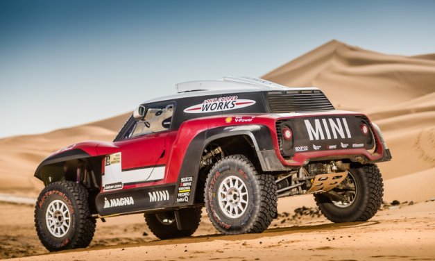 MINI presenta un hermoso buggy para el Dakar 2018