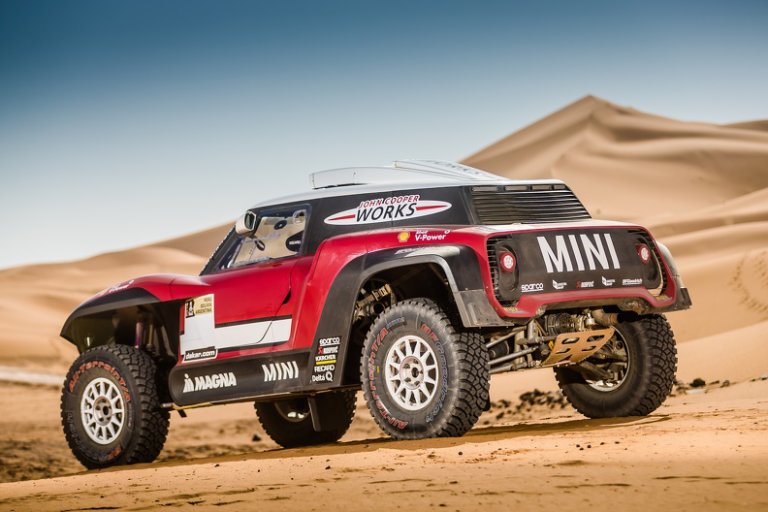 MINI presenta un hermoso buggy para el Dakar 2018