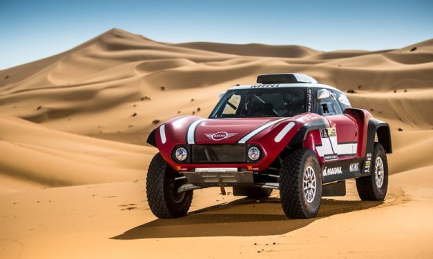 MINI presenta un hermoso buggy para el Dakar 2018