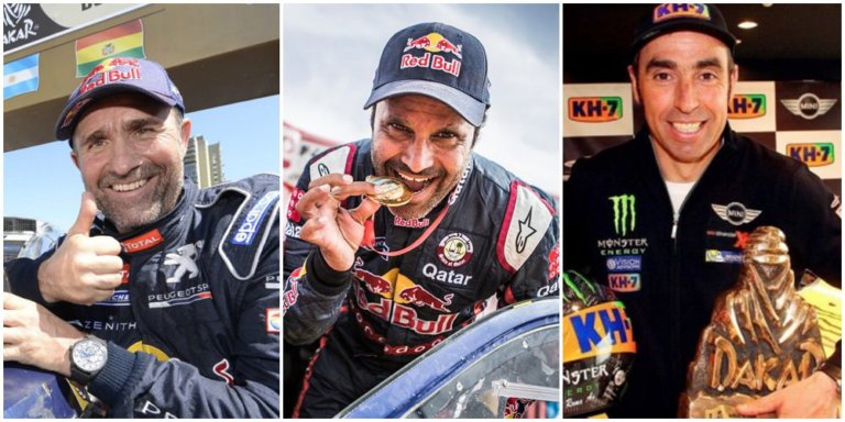 Los favoritos del Dakar 2018