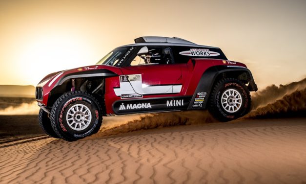 MINI presenta un hermoso buggy para el Dakar 2018