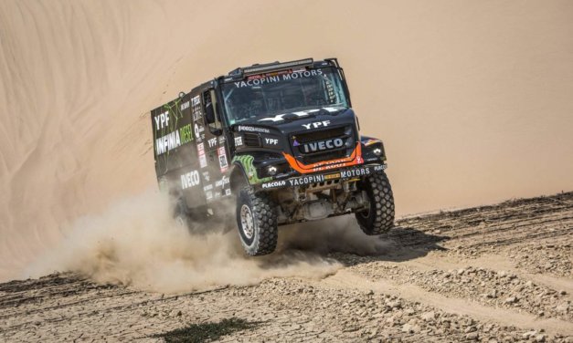 Villagra logró su primer triunfo en el Dakar 2018
