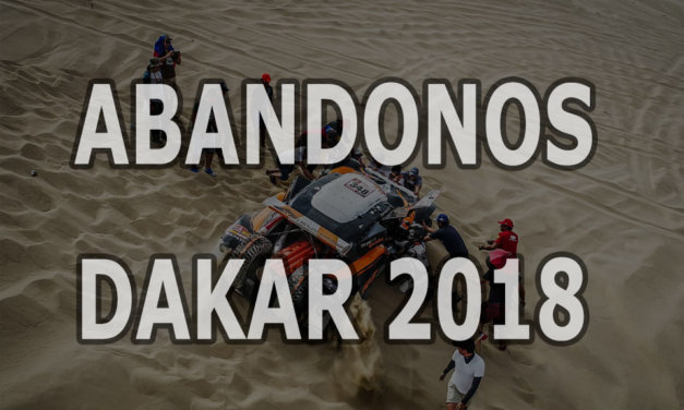 Todos los abandonos del Rally Dakar 2018