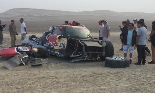 Bryce Menzies y un accidente que destruyó su Buggy by MINI