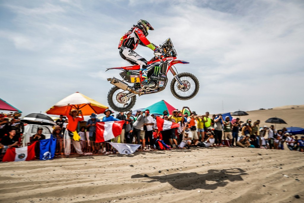 Barreda Bort comenzó su sueño de ganar el Dakar 2018 en la etapa 2 FOTO ASO