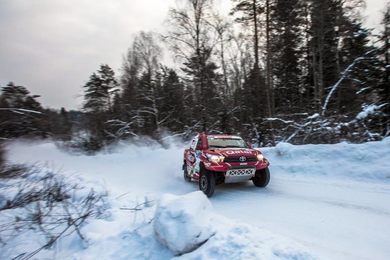 Nasser ganó una invitación para el Silk Way, el Rally de la Seda