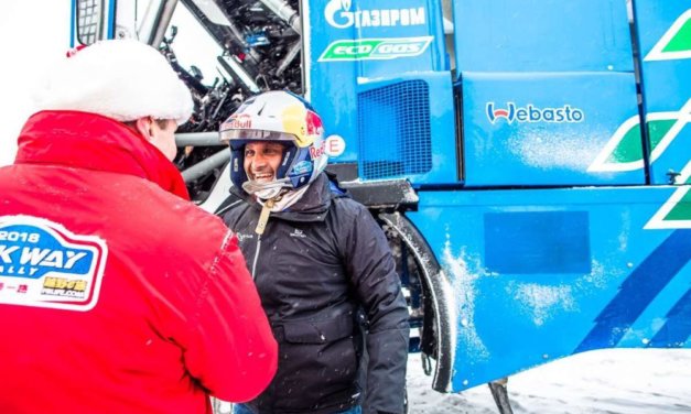 Al-Attiyah probó un Kamaz en Rusia