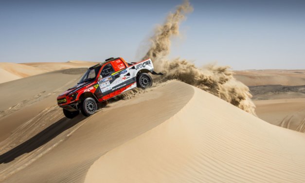 Prokop y Quintanilla lideran el Abu Dhabi Desert Challenge tras dos jornadas