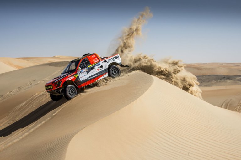 Prokop y Quintanilla lideran el Abu Dhabi Desert Challenge tras dos jornadas