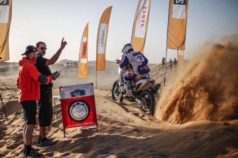 Benavides ganó la segunda etapa del Merzouga Rally 2018