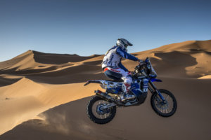 El Merzouga Rally 2018 con varios candidatos en moto