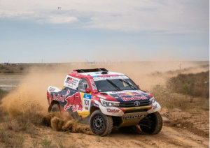 Silk Way: Nasser continúa liderando pero tuvo problemas