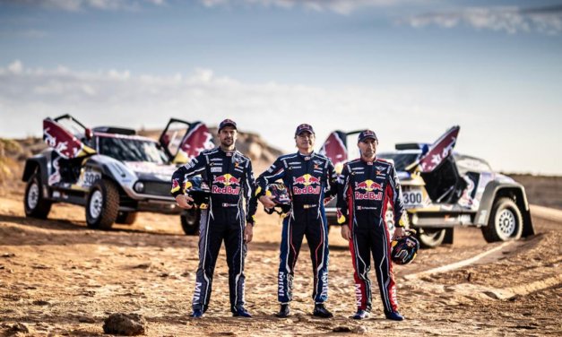 Carlos Sainz, Despres y Peterhansel correrán el Dakar 2019 para MINI