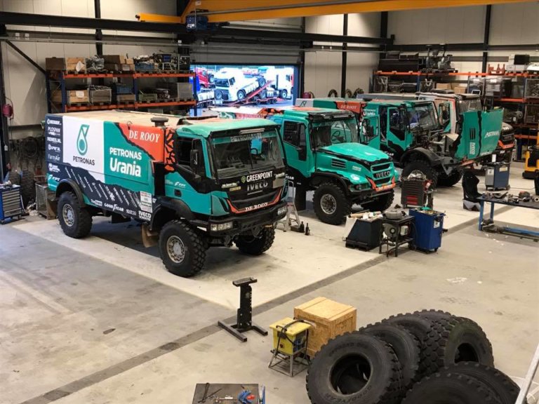 Iveco y De Rooy llevarán toda su flota al Dakar 2019