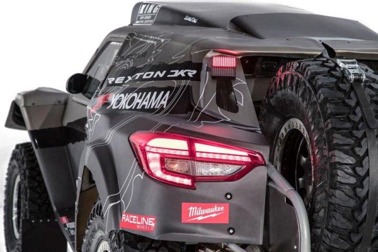 SsangYong presentó su espectacular Rexton DKR para el Dakar 2019