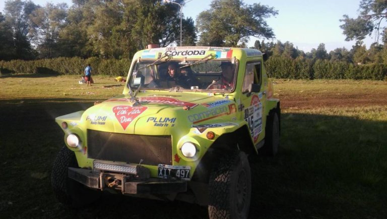 Pipo Blangino definió el futuro del Rastrojero en el Dakar 2019 - Foto Somos Dakar, Enero de 2017, etapa Córdoba-Córdoba