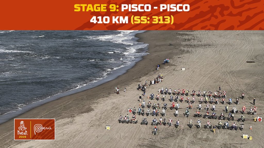 El recorrido de la etapa 9 – Dakar 2019 Foto ASO