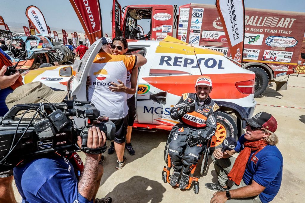 Isidre Esteve pudo finalizar el Rally Dakar 2019 pese a todas las dificultades