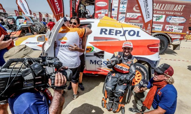 Isidre Esteve pudo finalizar el Rally Dakar 2019 pese a todas las dificultades