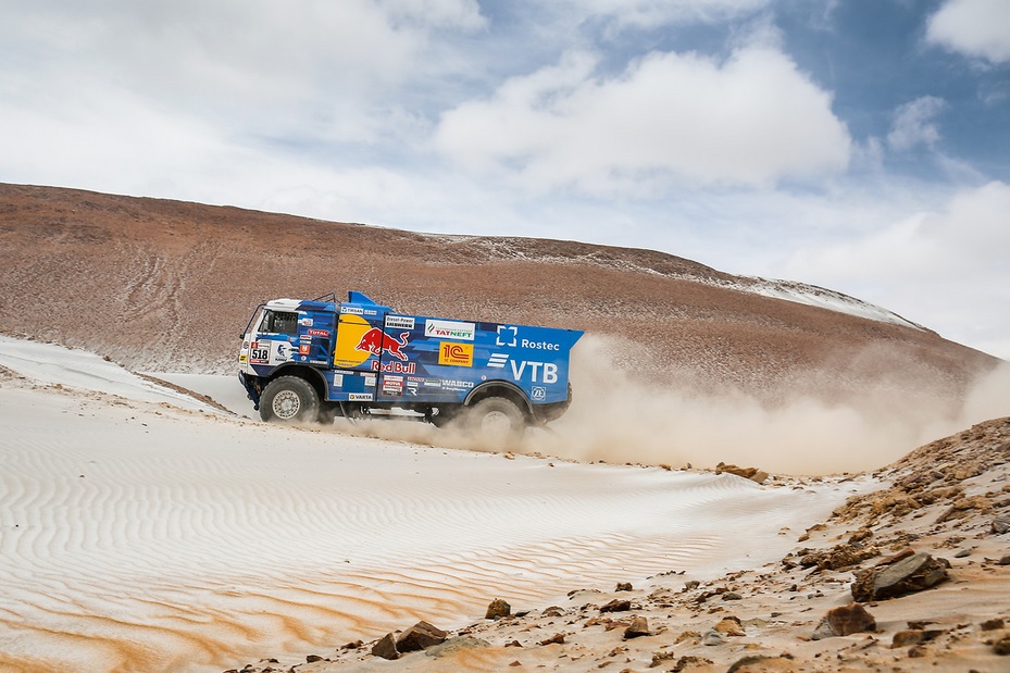 Karginov repite victoria – Etapa 4 – Resumen Camiones – Dakar 2019 Foto ASO