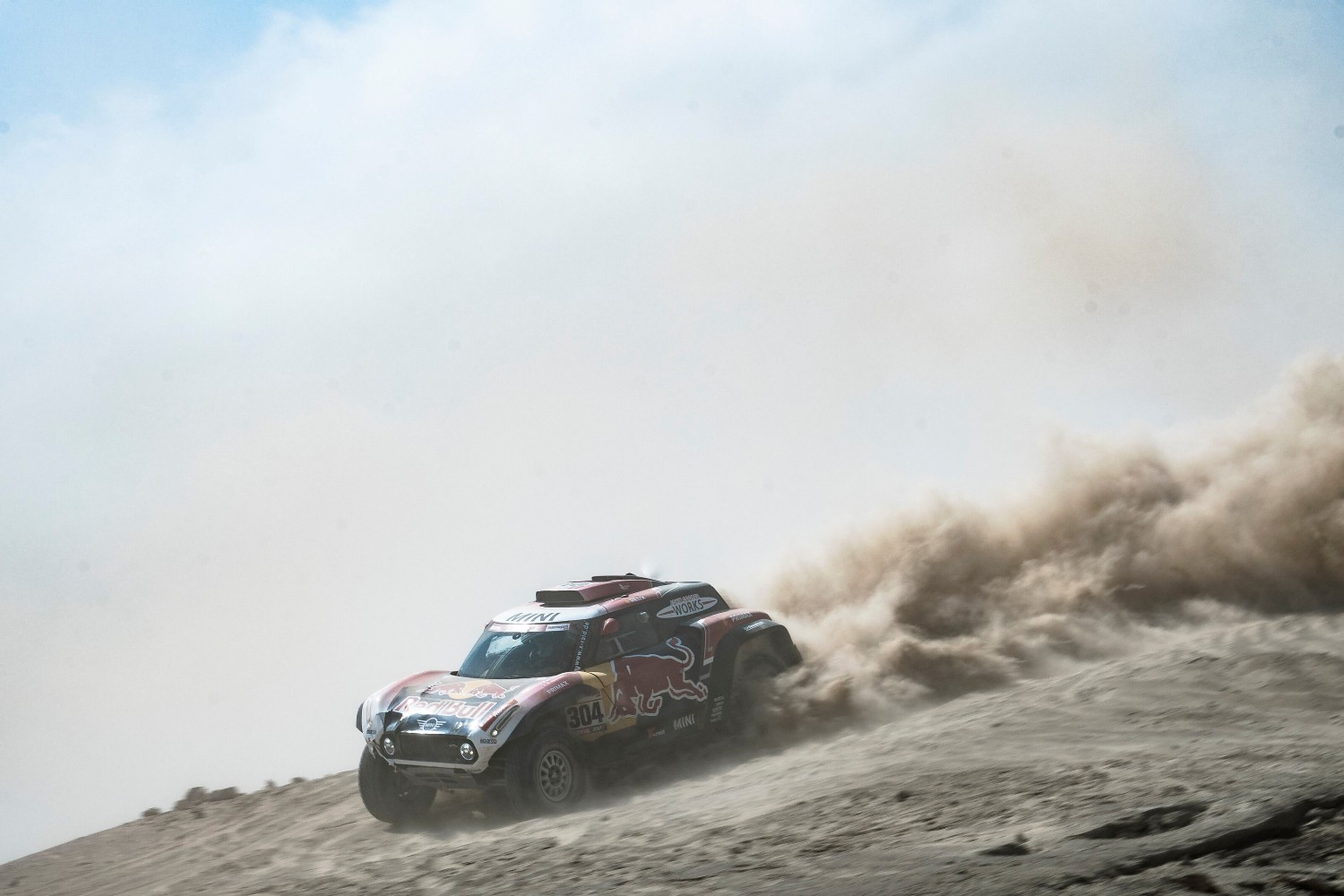 Peterhansel acelera y descuenta tiempo – Resumen Autos – Etapa 7 – Dakar 2019. Foto Red Bull CP
