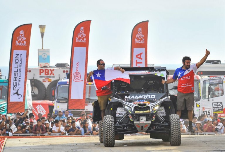 Rodrigo Moreno lidera tras lucirse en la maratón – Resumen SxS – Dakar 2019 Foto ASO