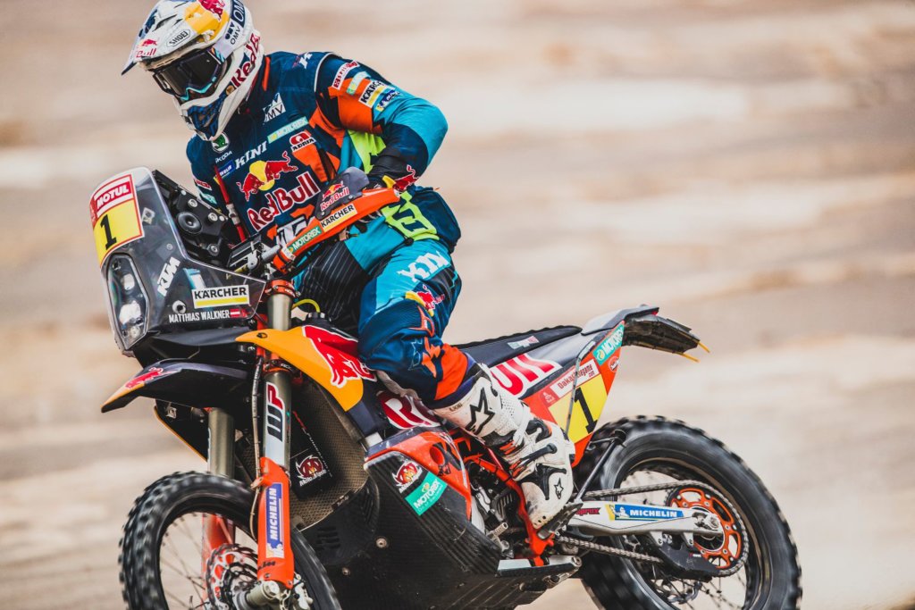Walkner se queda con la etapa, mientras Price lidera la general – Resumen Motos – Etapa 8 – Dakar 2019. Foto: Red Bull CP