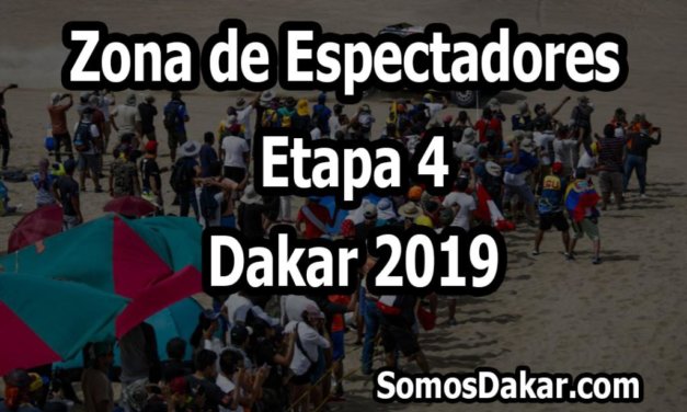 Zona de Espectadores – Etapa 4 – Dakar 2019