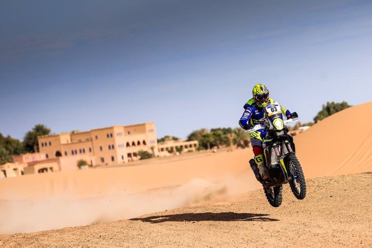 Al-Attiyah y Metge, los más veloces en el segundo día del Merzouga Rally