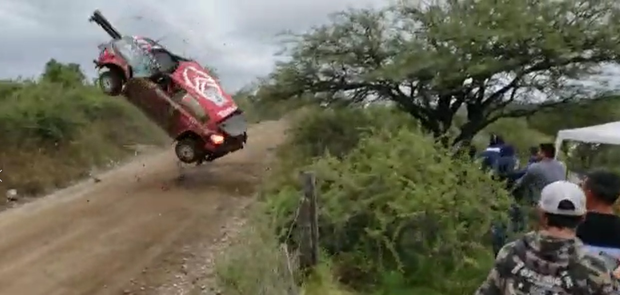 Impactante video del accidente de Esapekka Lappi en el Rally de Argentina 2019