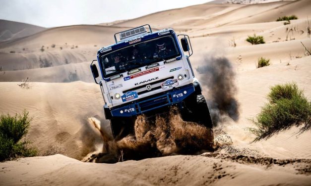 Kamaz copa la escena con Shibalov al frente