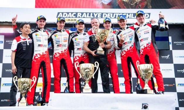 WRC: Ott Tänak encabeza una histórica victoria de Toyota en Alemania
