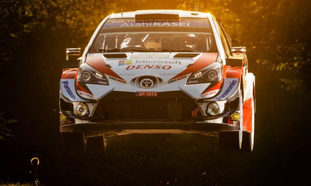 Video: Tänak toma distancia y lidera el trio de Toyota en Alemania