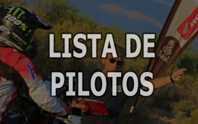 Lista de pilotos – Dakar 2021