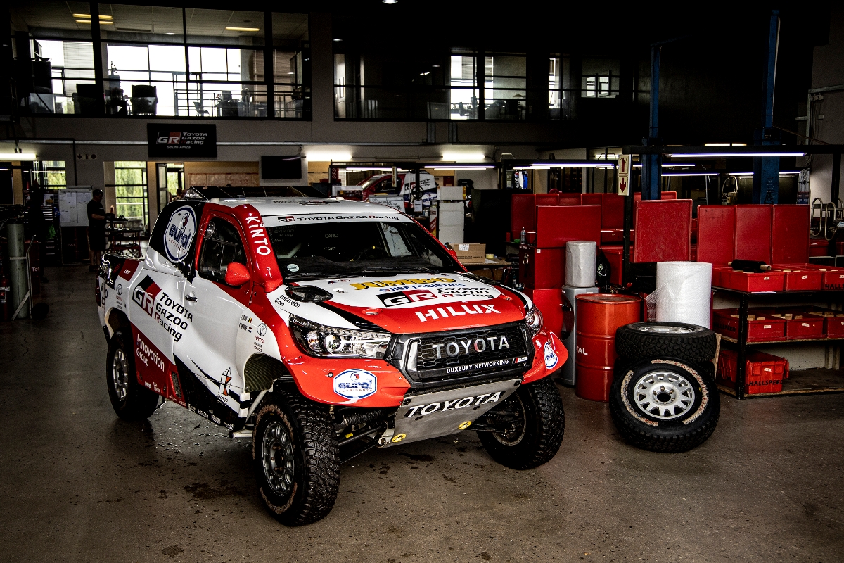 Toyota Gazoo Racing presenta cuatro duplas para el Dakar 2020