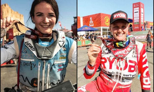 Taye Perry y Kirsten Landman son las primeras mujeres africanas en terminar un Dakar