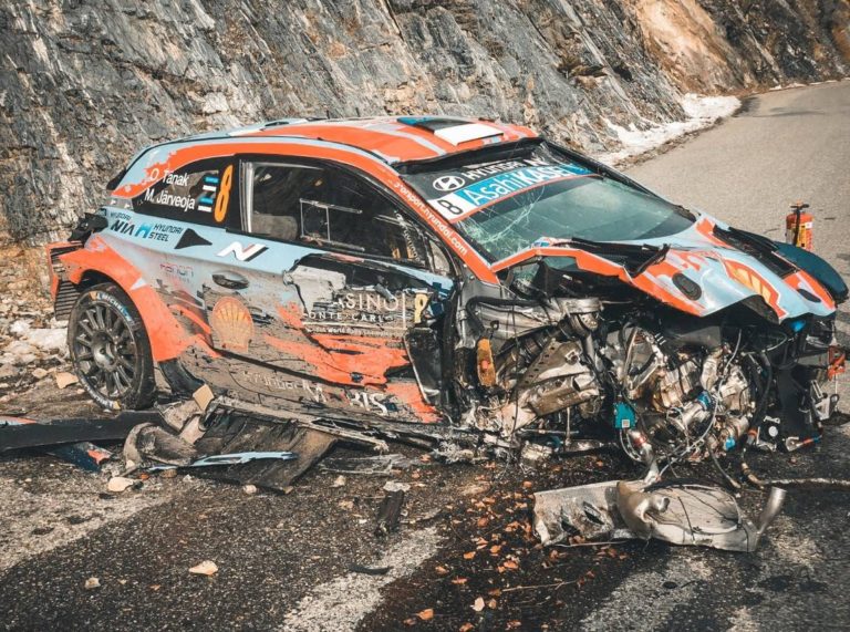 Video: Grave accidente de Ott Tänak en Montecarlo