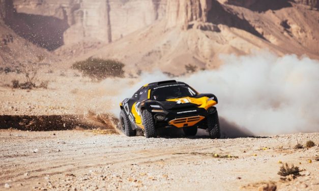 Ken Block logró el tercer lugar con el Odyssey 21 en el Qiddiya Grand Prix