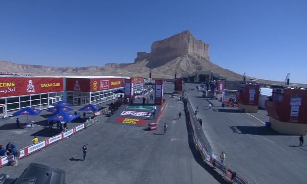 El podio final del Dakar 2020 en vivo