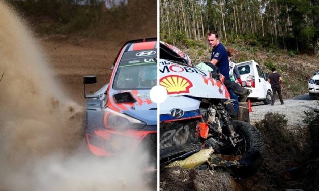 Antes y después: así quedan los autos del WRC luego de sus accidentes