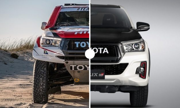 Comparación: Toyota Hilux del Rally Dakar vs Hilux de fábrica