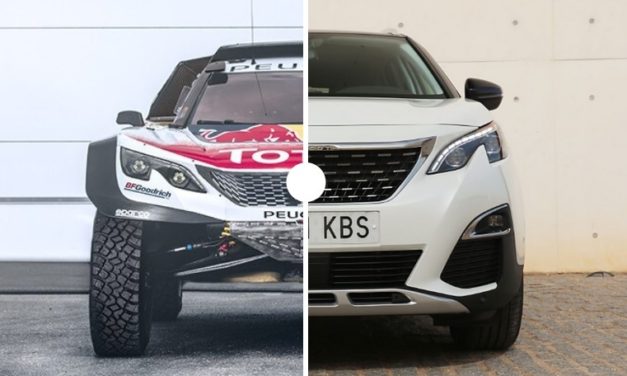 Comparación interactiva: Peugeot 3008 DKR vs 3008 de calle