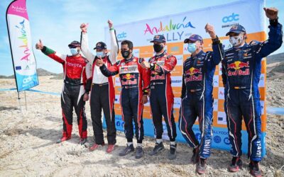 La lista de pilotos inscriptos al Andalucía Rally 2021