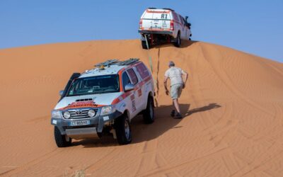 Videos y fotos: así se prepara el recorrido para el Dakar 2021